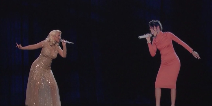 They’re Trying To Hide Christina Aguilera’s Duet With Whitney Houston’s Hologram, But The Internet Refuses To Comply