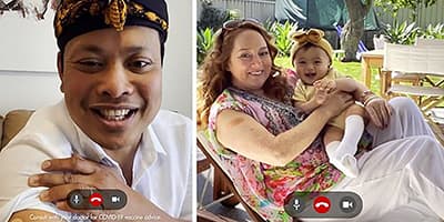 AAMI’s Rhonda and Ketut Are Back (With Their Baby!) for Another Ad to Encourage Aussies to Get Vaxxed