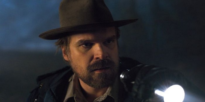 Will "Stranger Things" S3 Become an '80s Crime Comedy? Hopper Says Maybe