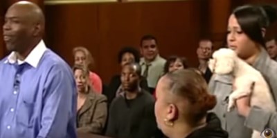 Watch a Dog Settle a Court Case On An Episode of “Judge Judy”