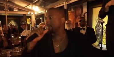 Kanye Interrupted A Friend's Wedding To Say, "Imma Let You Finish..."