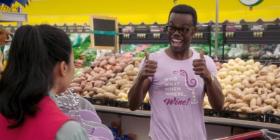 We Asked the Creator of "The Good Place" How Chidi Got His Hands on Peeps in Australia