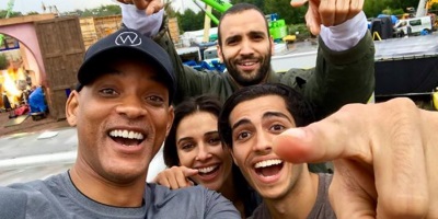 Here’s Your First Look at Will Smith and the Real-Life Cast of “Aladdin”