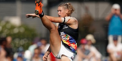 AFLW's Tayla Harris Kicks Down "Animals" Who Trolled Her Athleticism
