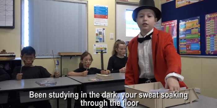 Watch Freo Kids Cope With NAPLAN by Making a "Greatest Showman" Parody