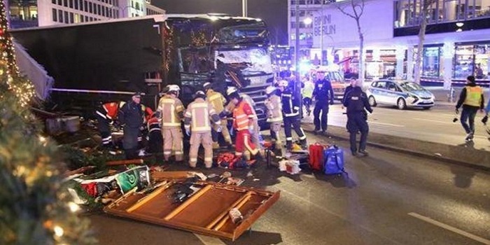Several Dead And Many Injured After A Truck Plows Through Christmas Market In Berlin