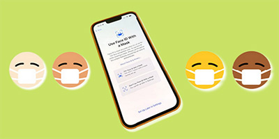 Apple is Gonna Let You Unlock Your Phone with a Face Mask On and Um, Finally