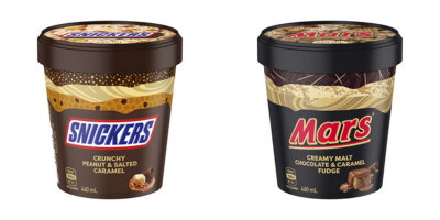Stay Calm: Mars and Snickers Ice Cream Tubs Have Come to Coles