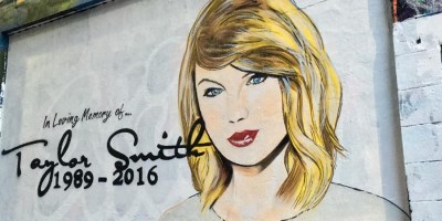 Taylor Mural Repainted As Harambe Tribute Following Alleged Threats From Swift's Lawyers
