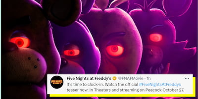 The 'Five Nights at Freddy’s' Movie Teaser Is Here (Eek!)
