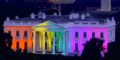 #LoveWins: Watch The White House Light Up In Rainbow Colours In Celebration Of Marriage Equality