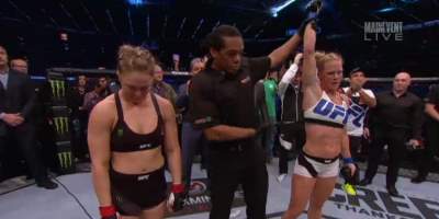 Ronda Rousey Had To Go All The Way To Melbourne To Be KO'd By Holly Holm