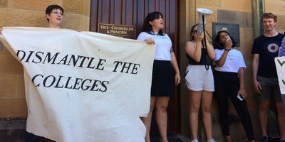 USyd Students Held a Snap Protest Over Findings from "The Red Zone" Report