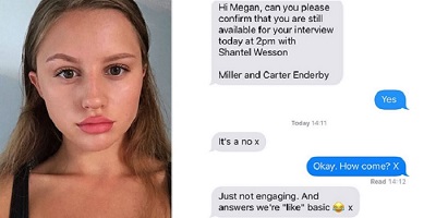 Teen Was Rejected From a Job With a Laughing Emoji One Minute After Leaving Interview