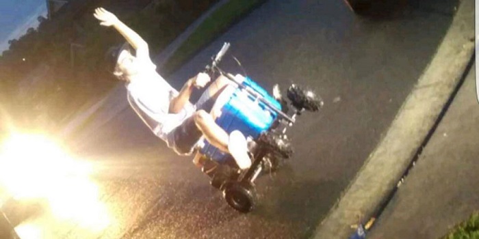 Meanwhile In Australia: Melbourne Bloke Lost His License For Drink Driving On A Motorised Esky