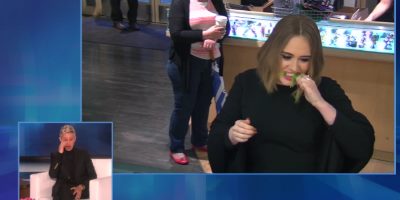 Comedy Great Adele Makes Up For Grammys Performance With "Ellen" Prank
