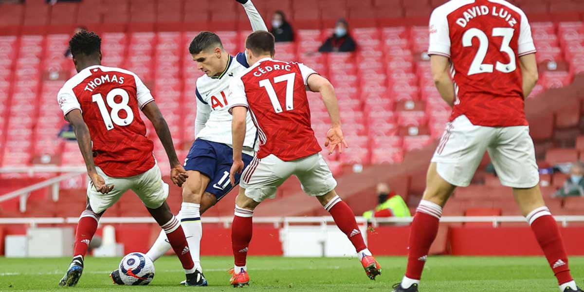 Erik Lamela Scores Insane Rabona Goal in the EPL