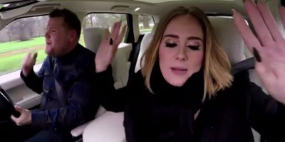 Watch Adele Sing "Wannabe", "Monster", And, Sure, "Hello" For James Corden's Carpool Karaoke