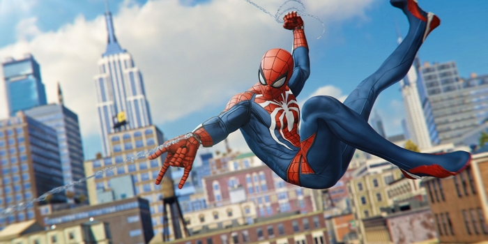 Top 87+ imagen spiderman swinging ps4