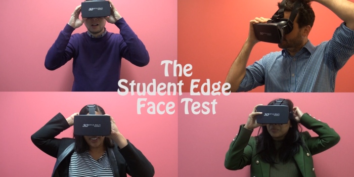 The Student Edge 'Face' Test: 3D Virtual Reality Headsets