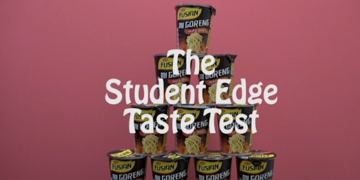 The Student Edge Taste Test: MAGGI FUSIAN Mi Goreng 'Hot & Spicy' Noodle Cups