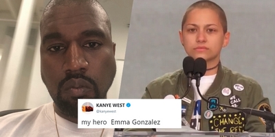 Kanye West Calls School Shooting Survivor Emma Gonzalez His Hero, She Does Not Reciprocate
