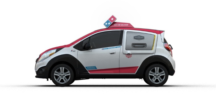 Fury Road: Domino's Pizza Delivery Cars With Built-In Ovens Taking Over ...