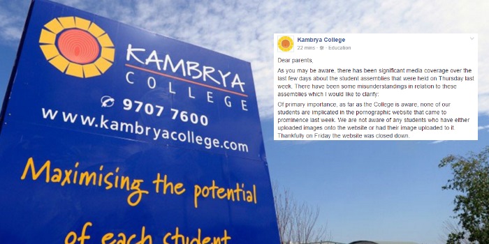 Melbourne School Named On ‘Porno Ring’ Site Slammed For Responding With Alleged “Short Skirt Ban”