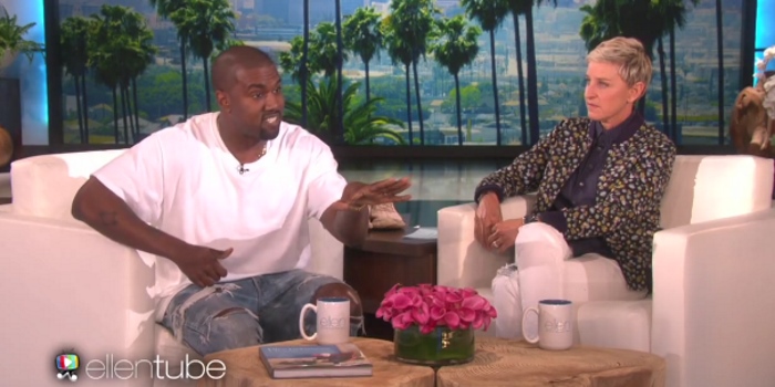 Begin Your Weekend Right With Kanye’s "Realness" From Ellen’s Best Ever Interview
