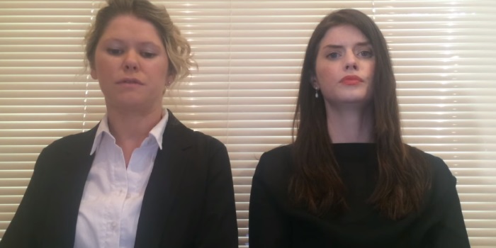Watch The Kates From “The Katering Show” (And Stephen Colbert) Spoof Depp & Heard’s Apology Video