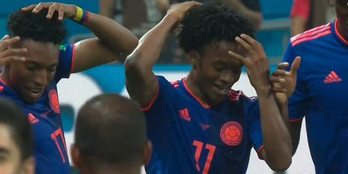 We Could All Strive to Be As Wholesome As Colombia's Team Dancing In the World Cup