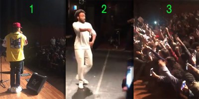 This Is What Happens When Chance the Rapper Surprises High Schoolers With Donald Glover