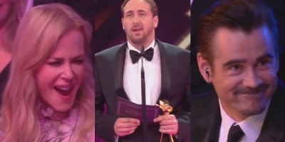 This Is What Happens When a Ryan Gosling Imposter Accepts an Award for “La La Land”