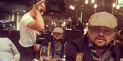 Leonardo Dicaprio Had His Dinner Seasoned By ‘Salt Bae’