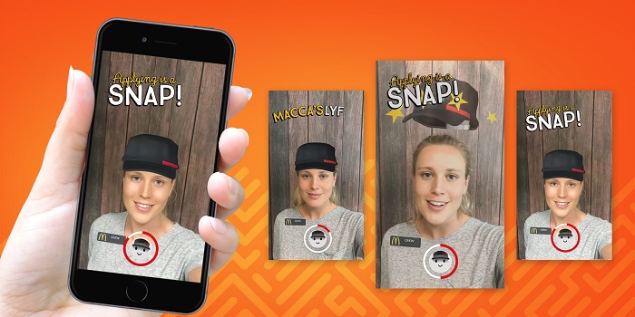 You Can Now Apply For a Job at McDonald's Through Snapchat Because It’s 2017, Baby