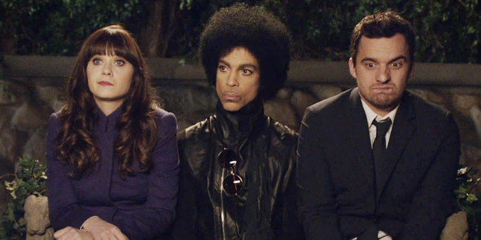 Prince Had The Kardashians Cut From His "New Girl" Episode