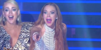 Lindsay Lohan Actually Guessed the Winner Of “The Masked Singer”