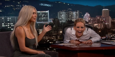 J-Law Grilled Kim Kardashian for a Full 20 Minutes and We Couldn't Look Away