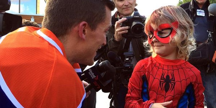 Canada Was Just Saved By 6-year-old Cancer Patient 'spider-mable 