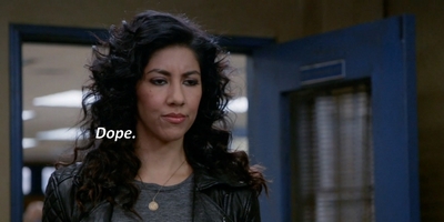 Display Zero Feelings Because Rosa Diaz Is Directing an Episode of "Brooklyn Nine-Nine"