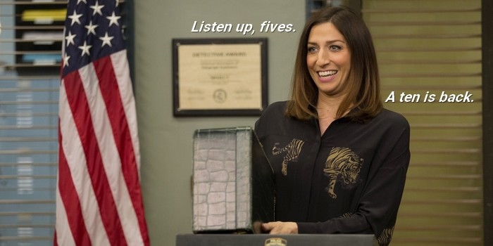 Linetti, Set, Go! Chelsea Peretti Returns to "Brooklyn Nine-Nine"