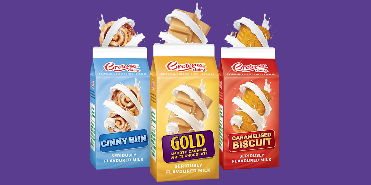 Brownes Dairy Are Selling Flavoured Milks Inspired By Popular Treats