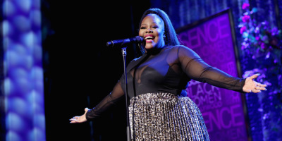 Glee's Amber Riley Led a Moving Singalong to Beyoncé's "Freedom" at an LA Protest