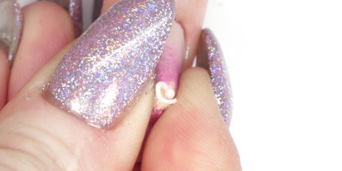 Don’t Ask Why, But the Hottest, Grossest New Trend Is “Exploding Pimple Nails”