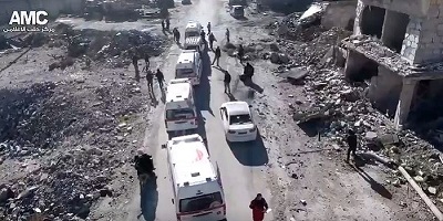 Thousands Of Civilians Evacuated From Aleppo After Ceasefire Deal 