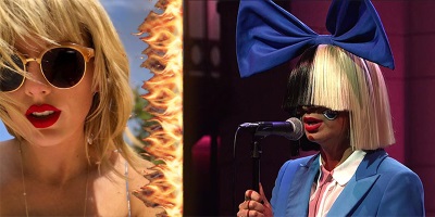 Agent of Chaos Sia Sides With Scooter Braun in Taylor Swift Feud