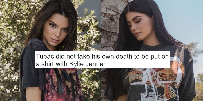 Jenners in Hot Water for Appropriating Biggie's Image With Some Unwoke Shirt Designs