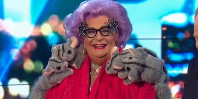 Weird New Feud Alert: Dame Edna Everage And The Entire Panel Of “The Project”