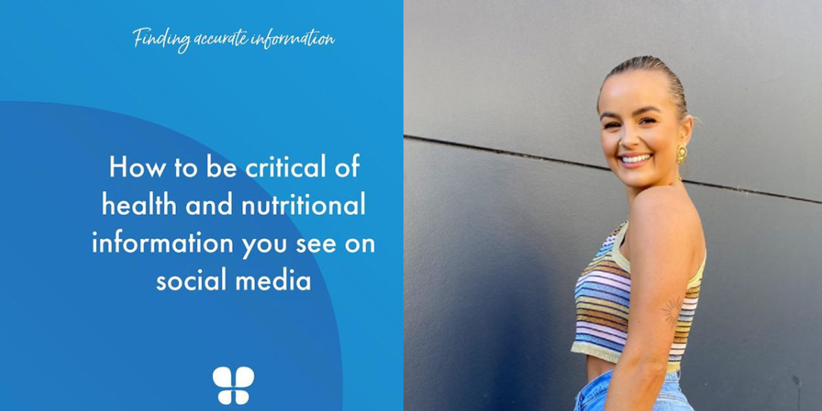 The Butterfly Foundation Shared How to Spot Diet Misinformation From Influencers