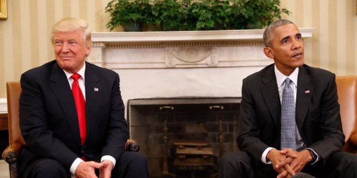 Barack Obama Met With The Next Two Presidents: Donald Trump And LeBron James